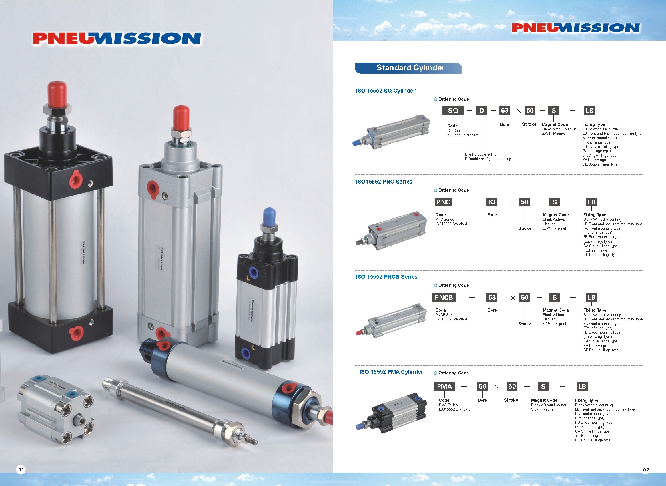 Pneumatic Cylinders Page 1
